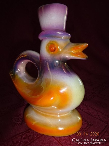 Hungarian ceramics, duck-shaped lamp, Hungarian Saturday tree height 16 cm. There are good ones