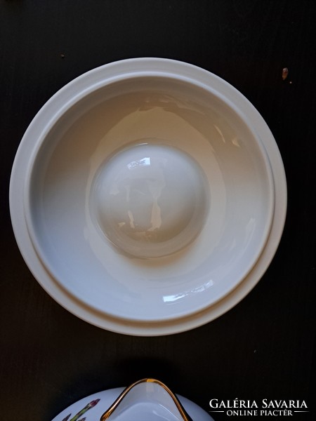 Royal worcester evesham fine porcelain serving dish with lid