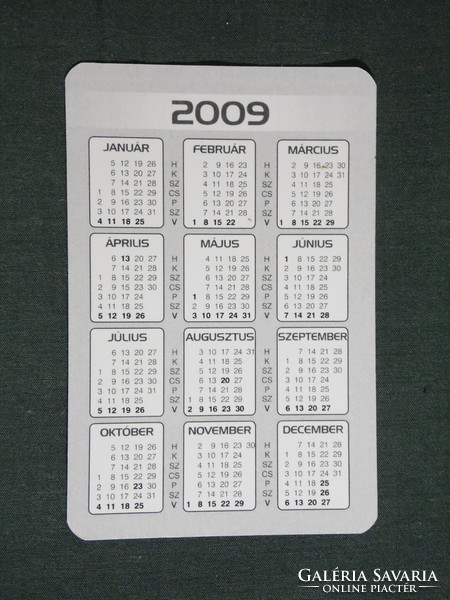 Card calendar, erzsébet baruch collector, Gyumrő, humorous graphic artist, 2009, (6)