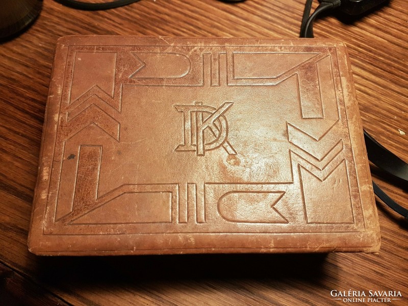 Box with dk monogram.