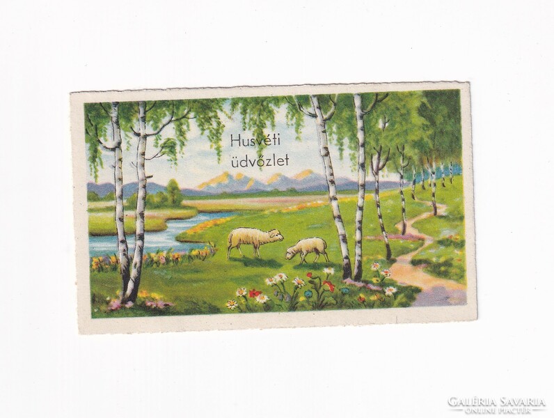 H:79 Húsvéti Üdvözlő  üdv.kártya-képeslap postatiszta