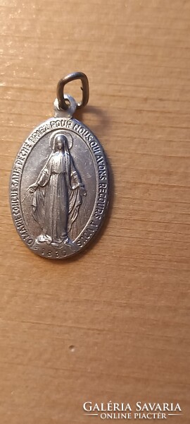 Virgin Mary pendant 2 in one