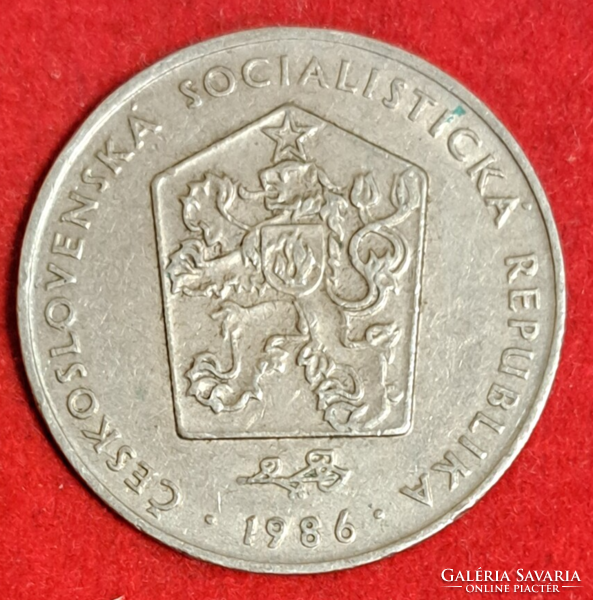 1986. Czechoslovakia 2 crowns (129)