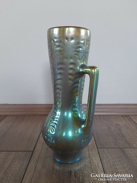 Old Zsolnay eozin jug vase