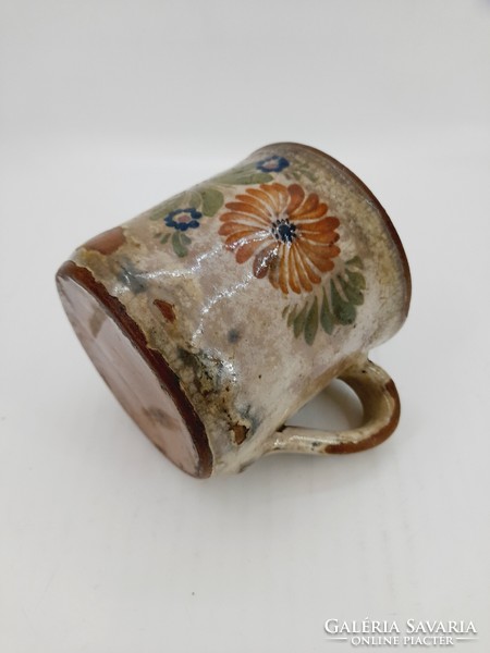 Old folk ceramic mug