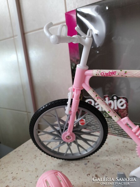 Vintage mattel barbie bike with puppy from 1996 / barbie country ride bike