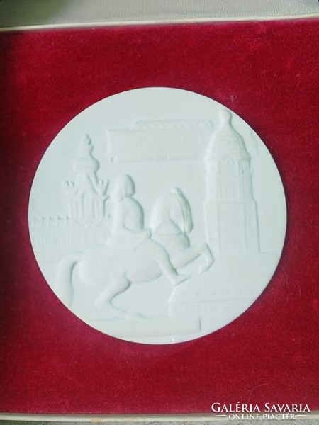 Meissen robotron porcelain coin