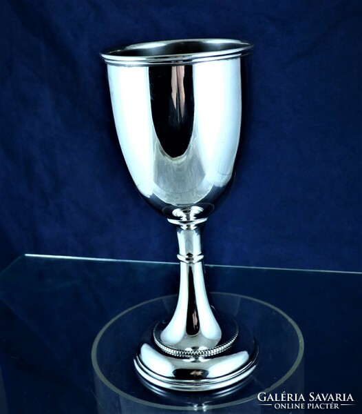 Gorgeous, antique silver cup, Pest, 1870!!!