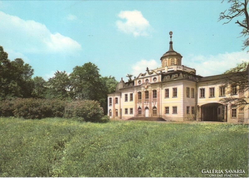 Képeslap 0077 (Ausztria)  Weimar Belvedere kastély   postatiszta