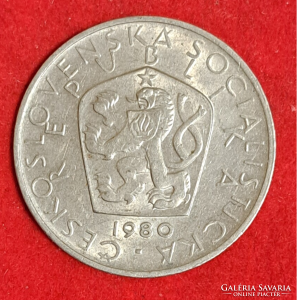 1980. Czechoslovakia 5 crowns (674)