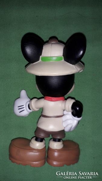 Retro original hand-painted disney-schleich rubber toy figure mickey mouse 9 cm according to the pictures 2.