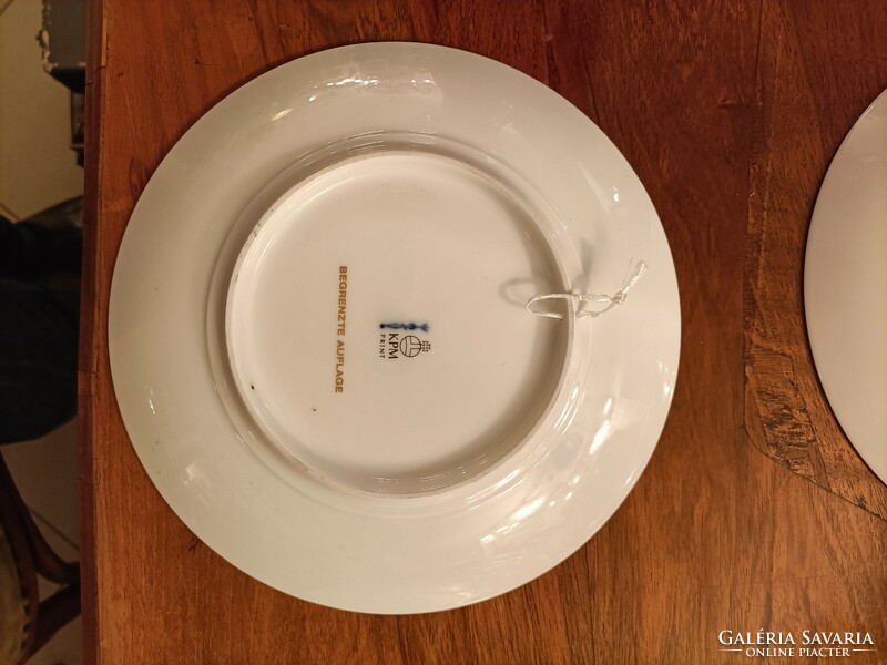 KPM limitált gyűjtői tányér 4 db
