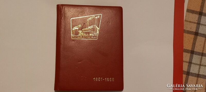 Um. 31. State construction company 1951-1966 notebook case