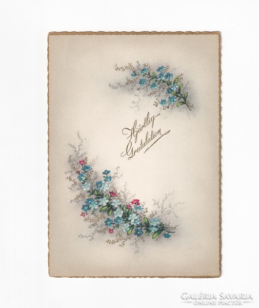 H:116 antique greeting card