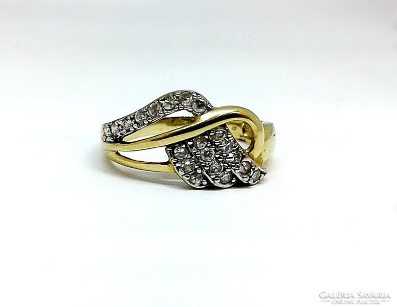 Köves arany gyűrű (ZAL-Au124257)