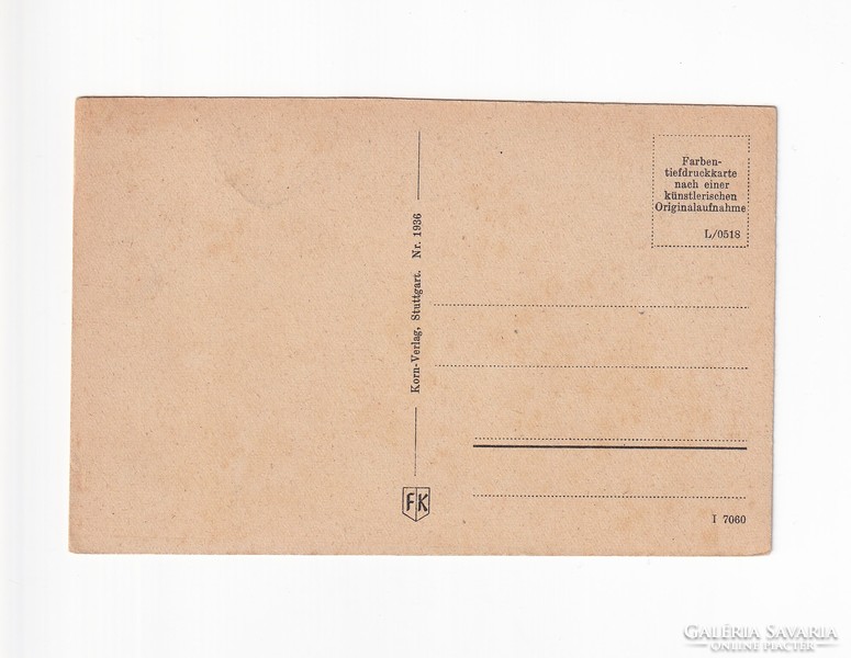 H:108 Húsvéti Üdvözlő képeslap postatiszta