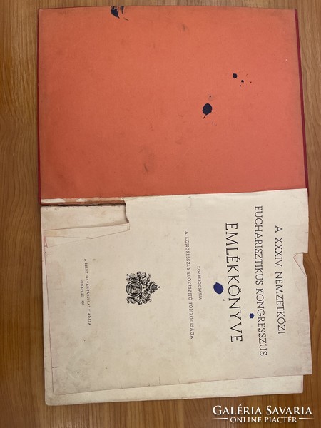 Memorial book of Eucharistic Congress 1938