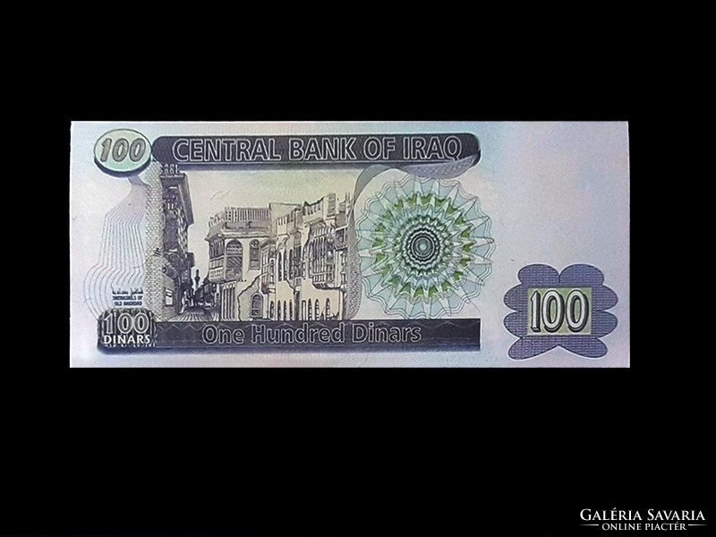 Unc - 25 dinars - Iraq - with portrait of Saddam - 2002 - read!