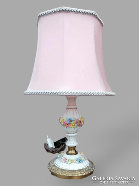 Porcelain bedside lamps