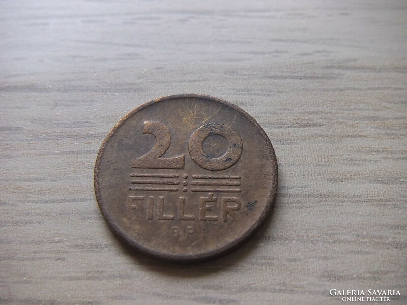 20 Filér 1947 Hungary