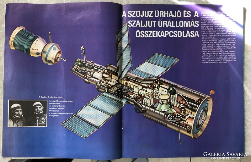 Holdra szállás újság, újságcikkek gyűjteménye (Apollo program)