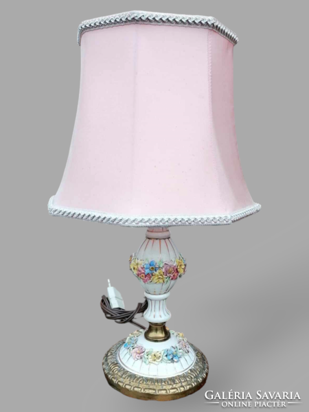 Porcelain bedside lamps