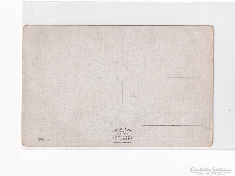 H:102 Antik Üdvözlő képeslap postatiszta