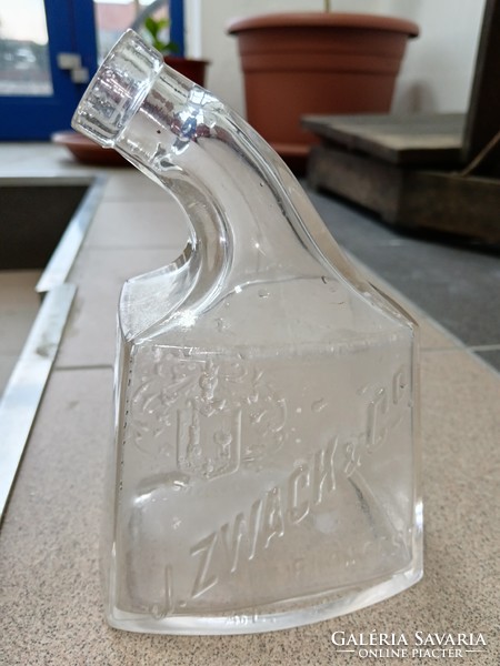 J. Zwack & co. Angled neck bottle