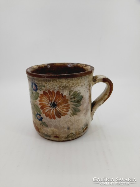 Old folk ceramic mug