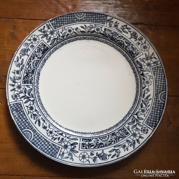 Antique English faience plate