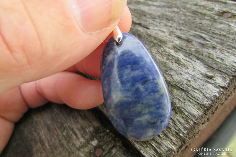 Sodalite pendant, made with unique craftsmanship