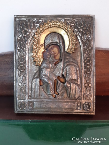 19th century Russian icon /Fyodorovskaya