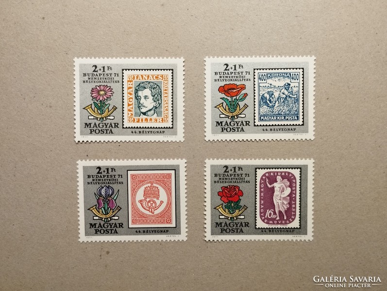 Hungary-44. Stamp Day 1971