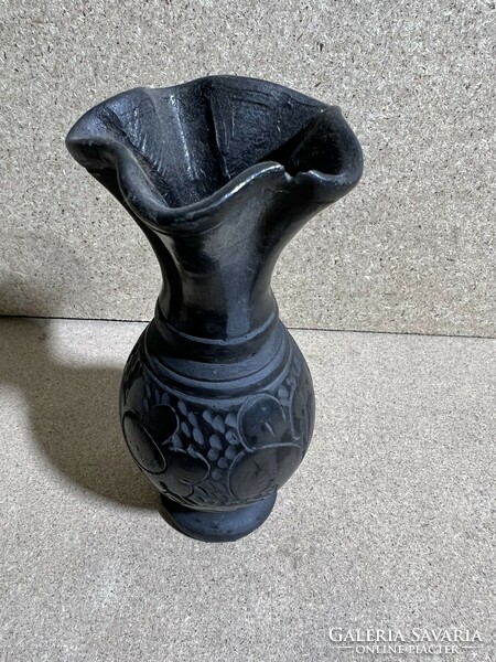 Marginea kerámia váza, román, 18 x 8 cm-es nagyságú. 3609