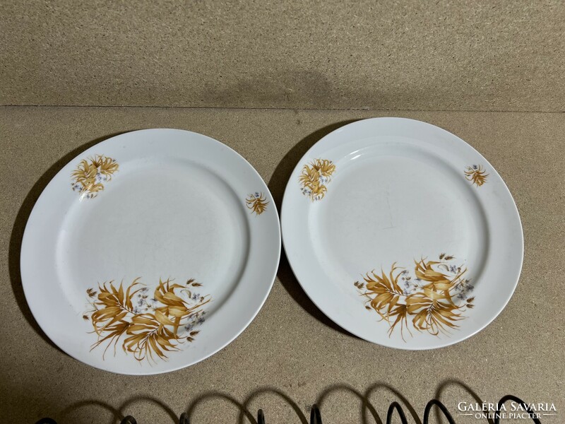 Zsolnay porcelán tányérok, lapostányér, 2 db, pótlásra.24,5 cm-es 3616