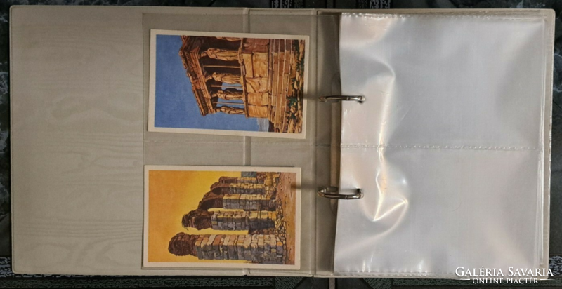 Fdc, postcard album, inserter, 68 slots (even banknotes, also for collection)