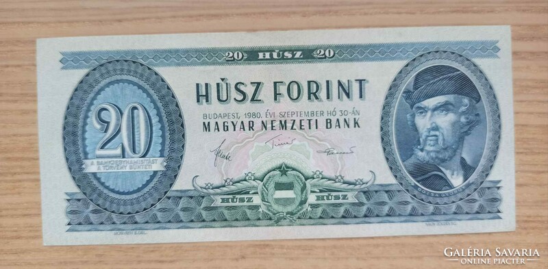 20 Forint 1980 UNC