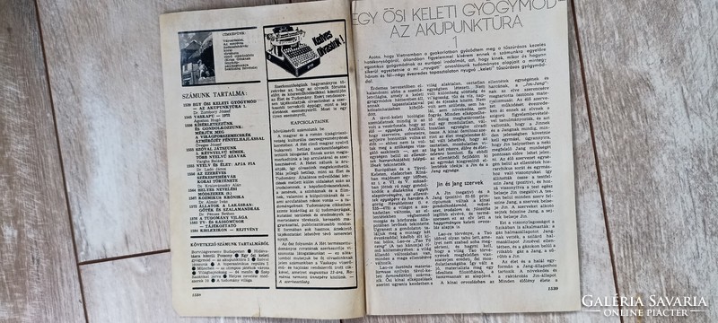 Élet és tudomány újságok 1972-ből 3db