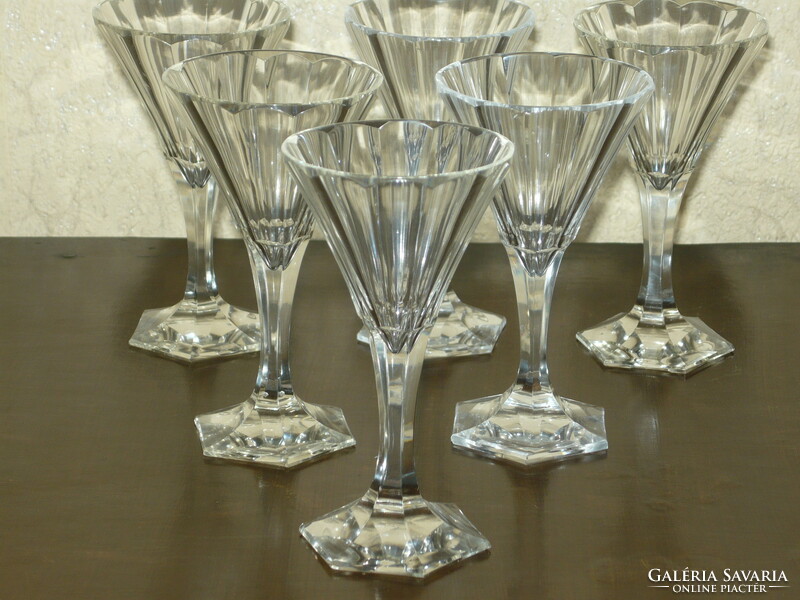 Art deco glass set