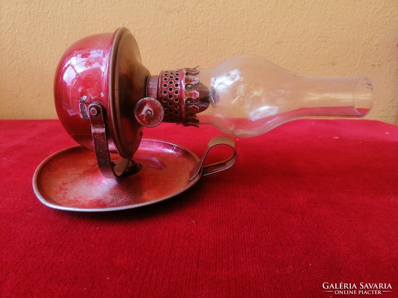 Table / wall, small kerosene lamp - 18 cm.-