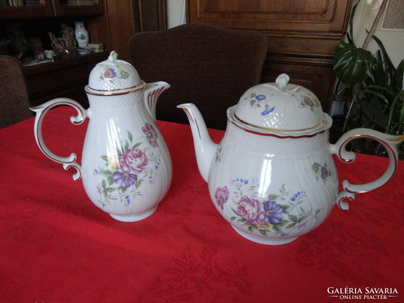 Hollóházi 48-piece dinner set, Hajnalka pattern