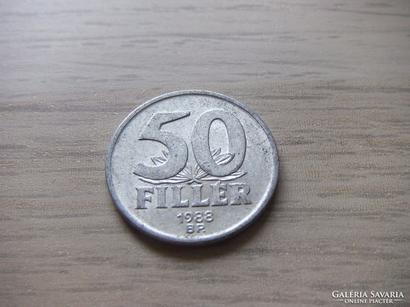 50 Filér 1988 Hungary