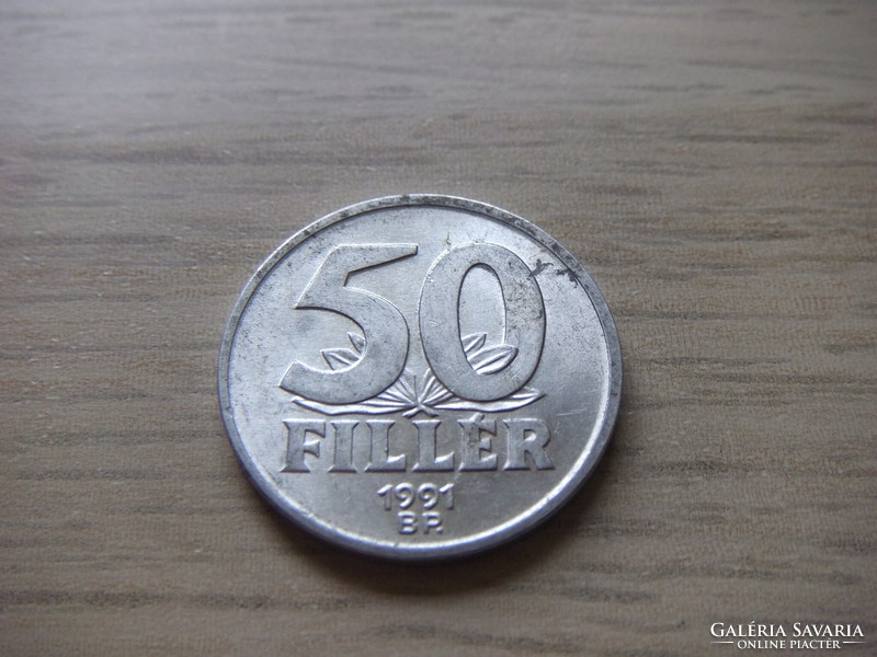 50  Fillér  1991      Magyarország