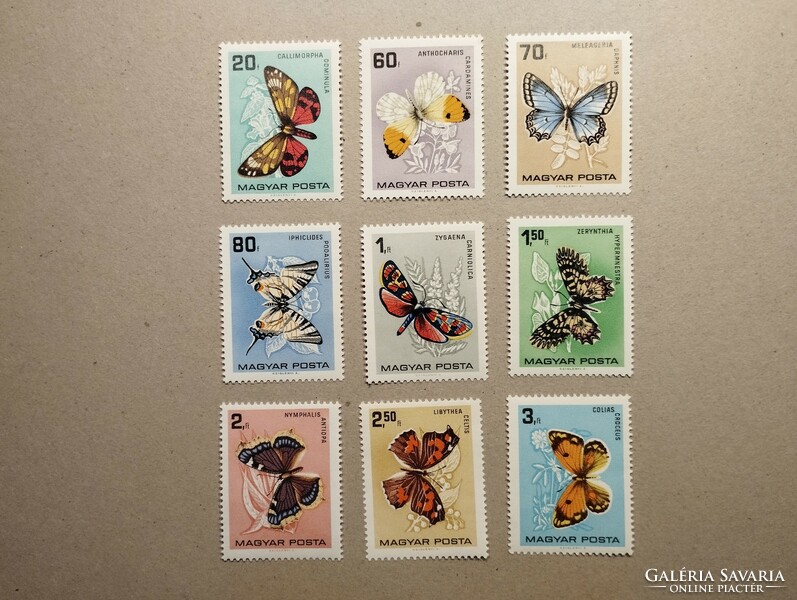 Butterflies of Hungary 1966