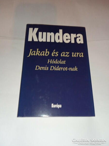 Jakab Milan Kundera and his lord - tribute to Denis Diderot - new, unread and flawless copy!!!