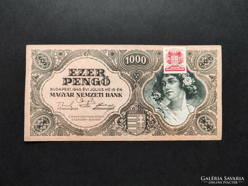 1000 Pengő 1945, ef