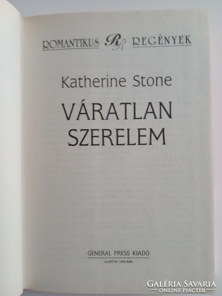 Katherine Stone - Váratlan ​szerelem