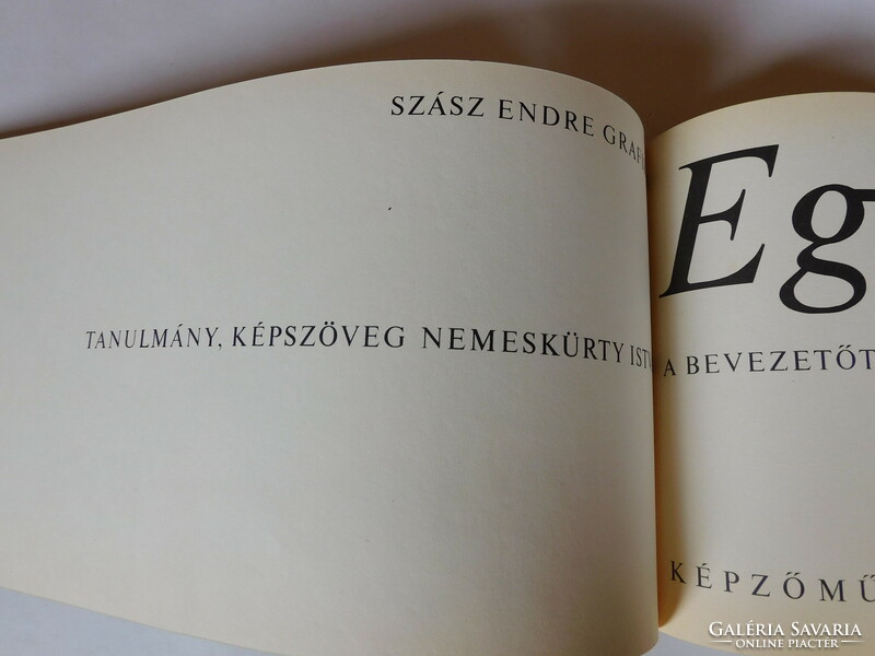 Könyvritkaság: Szász Endre grafikái: Egri csillagok, 1969