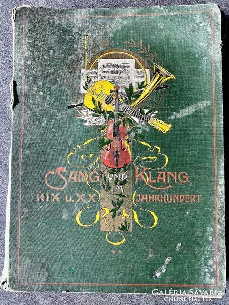 Sang und Klang im XIX. u. XX. jahrhundert II. - régi német kotta