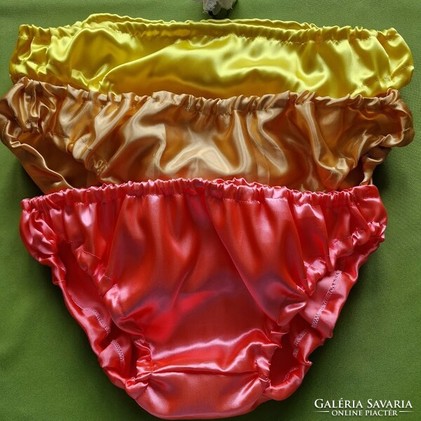 Fen56.6 - 3pcs swallow-type men's satin panties, underpants